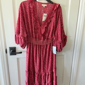 Max Studio Nordstrom Red Dress XL